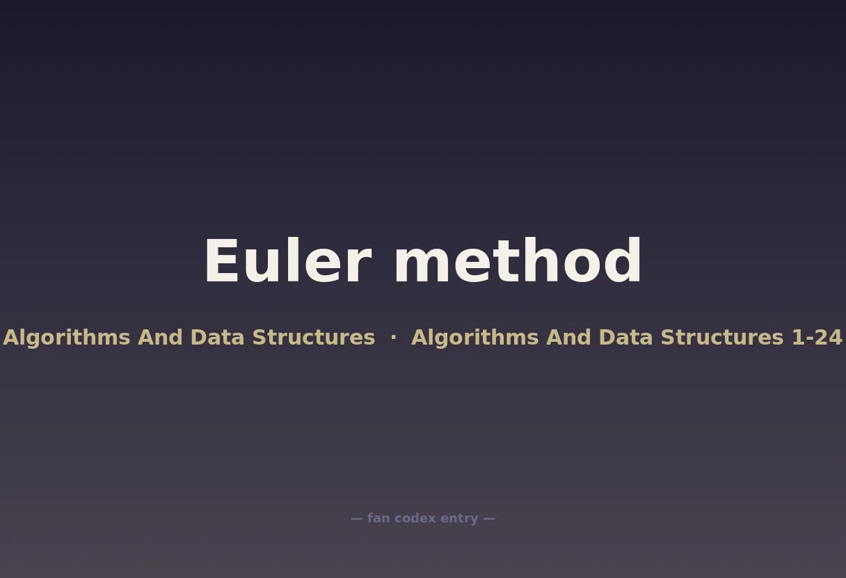 Euler method